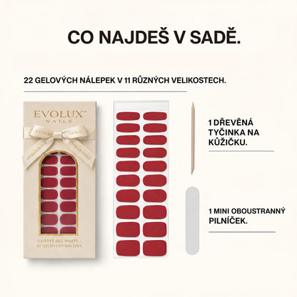 Evolux™ Gelové nálepky na nehty