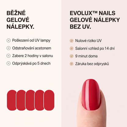 Evolux™ Gelové nálepky na nehty